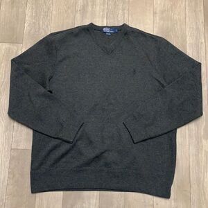 Mens‎ Polo Ralph Lauren V-Neck Cotton Sweater